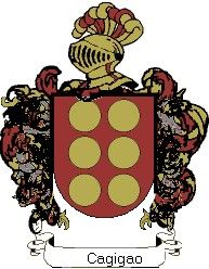 Escudo del apellido Cagigao