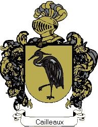 Escudo del apellido Cailleaux