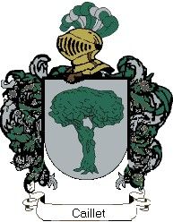 Escudo del apellido Caillet