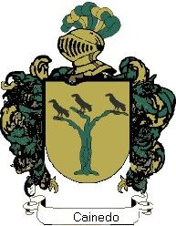 Escudo del apellido Cainedo