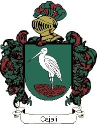 Escudo del apellido Cajali