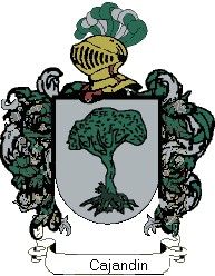 Escudo del apellido Cajandin