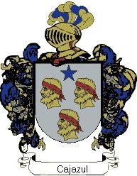 Escudo del apellido Cajazul