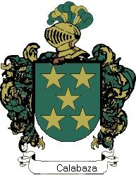 Escudo del apellido Calabaza