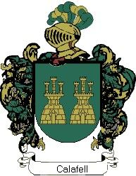 Escudo del apellido Calafell