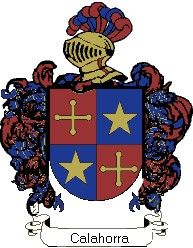 Escudo del apellido Calahorra