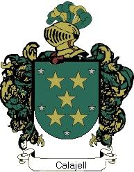 Escudo del apellido Calajell