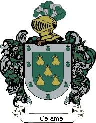 Escudo del apellido Calama