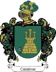 Escudo del apellido Calatinar