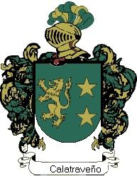 Escudo del apellido Calatraveno