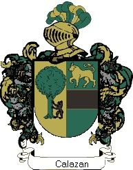 Escudo del apellido Calazán