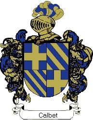 Escudo del apellido Calbet