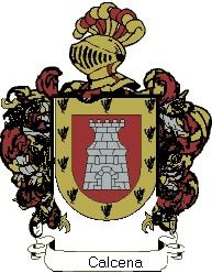 Escudo del apellido Calcena