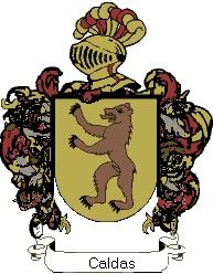 Escudo del apellido Caldas