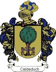 Escudo del apellido Caldeduch