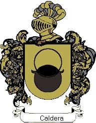 Escudo del apellido Caldera