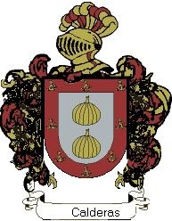 Escudo del apellido Calderas