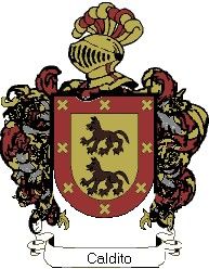 Escudo del apellido Caldito