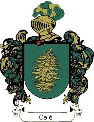 Escudo del apellido Calé