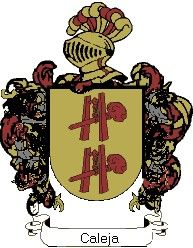 Escudo del apellido Caleja