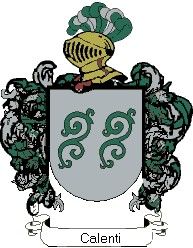 Escudo del apellido Calenti