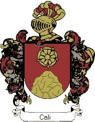 Escudo del apellido Cali