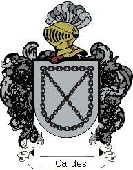 Escudo del apellido Calides