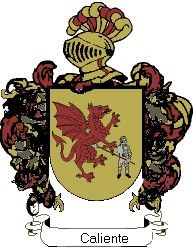 Escudo del apellido Caliente