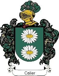 Escudo del apellido Calier