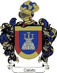 Escudo del apellido Calixto