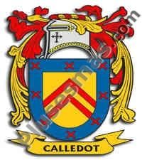 Escudo del apellido Calledot