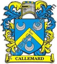 Escudo del apellido Callemard