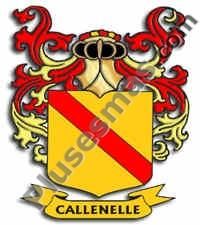 Escudo del apellido Callenelle