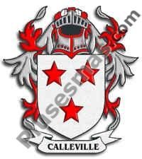Escudo del apellido Calleville