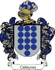 Escudo del apellido Calleyras