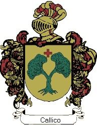 Escudo del apellido Callico