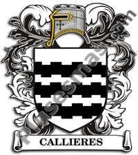 Escudo del apellido Callieres