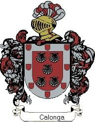 Escudo del apellido Calonga