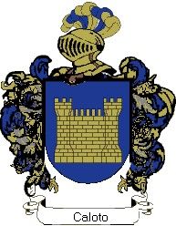 Escudo del apellido Caloto