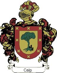 Escudo del apellido Calp