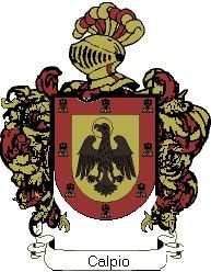 Escudo del apellido Calpio