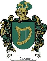 Escudo del apellido Calvache