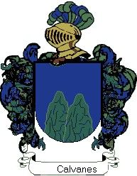 Escudo del apellido Calvanes