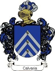 Escudo del apellido Calvaria