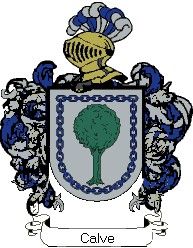 Escudo del apellido Calve