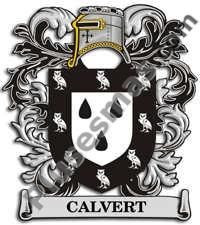 Escudo del apellido Calvert