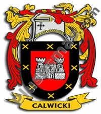 Escudo del apellido Calwicki