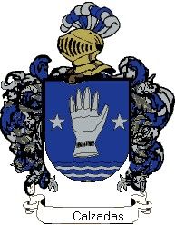 Escudo del apellido Calzadas