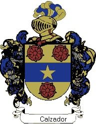 Escudo del apellido Calzador