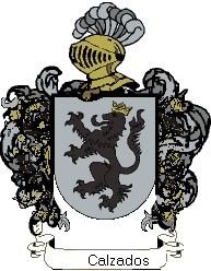 Escudo del apellido Calzados